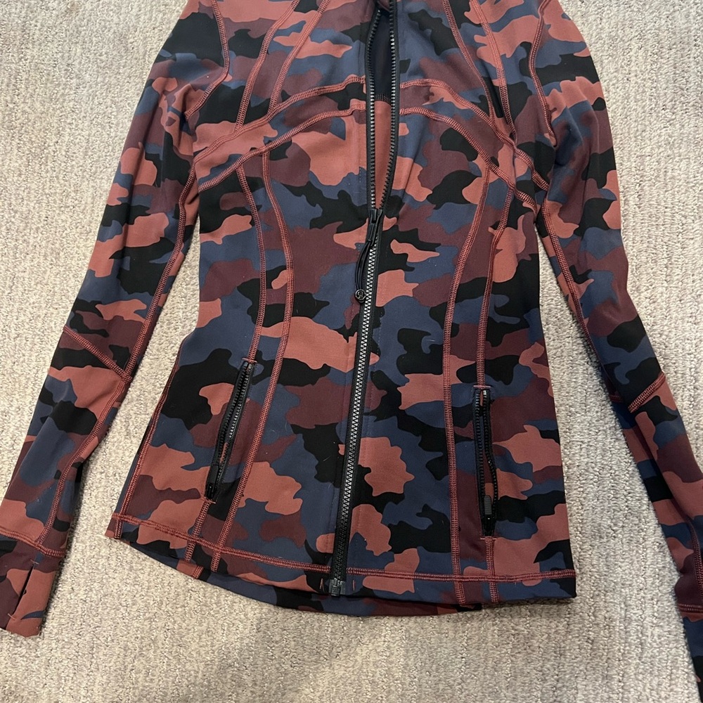 lululemon athletica Multicolor Camouflage Utility Jacket